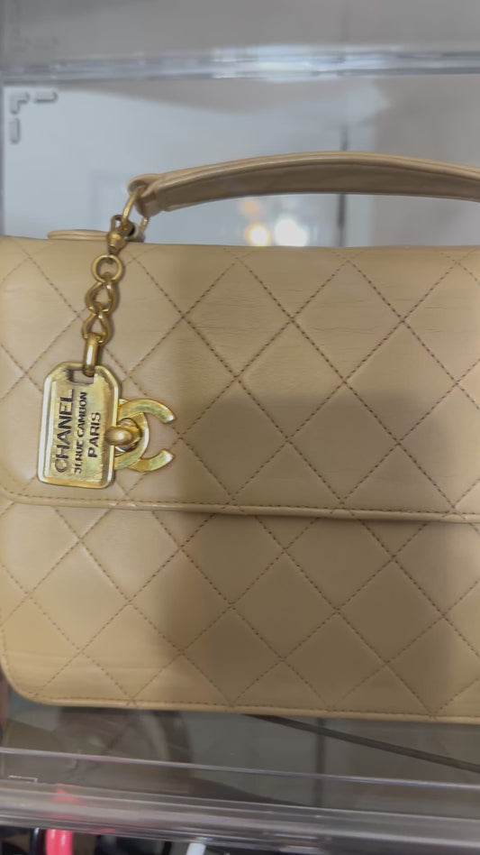 Chanel Rare Double Turnlock briefcase
